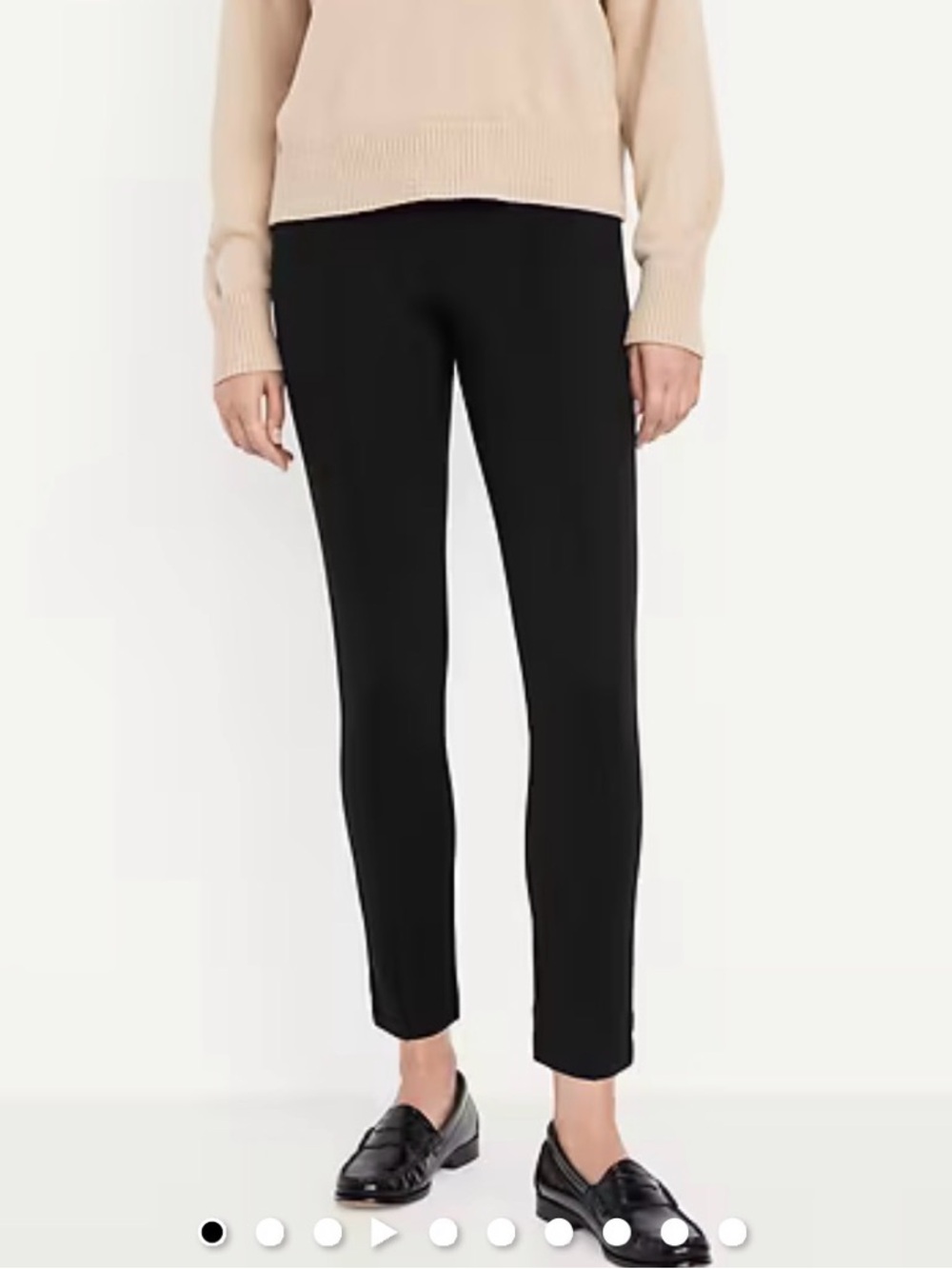 NWOT old navy Stevie skinny work pants size medium